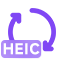 批量HEIC图片转换