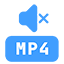 MP4去除声音